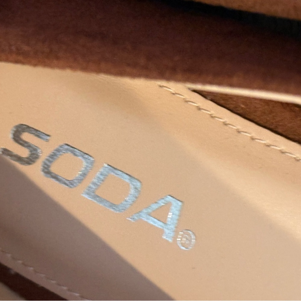 Soda Flat Out Perfect in Walnut Size 8 NIB - Picture 4 of 5